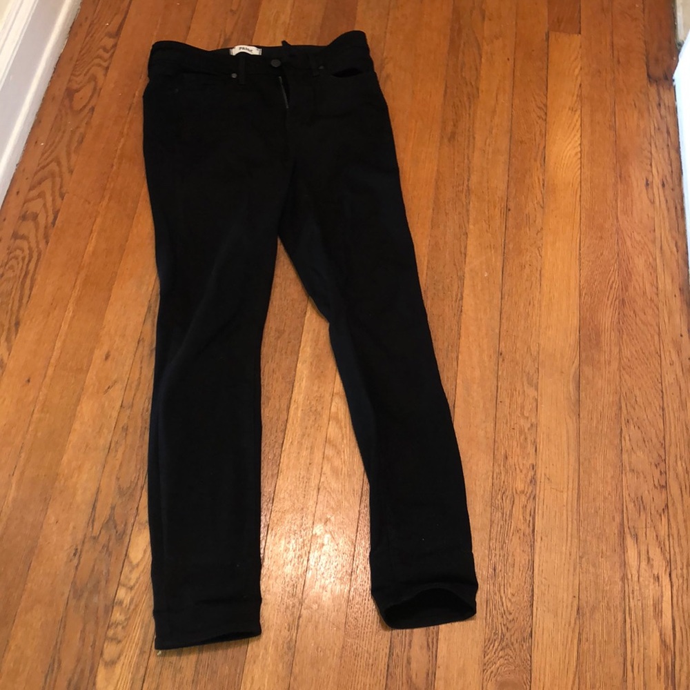 Stretchy black jeans